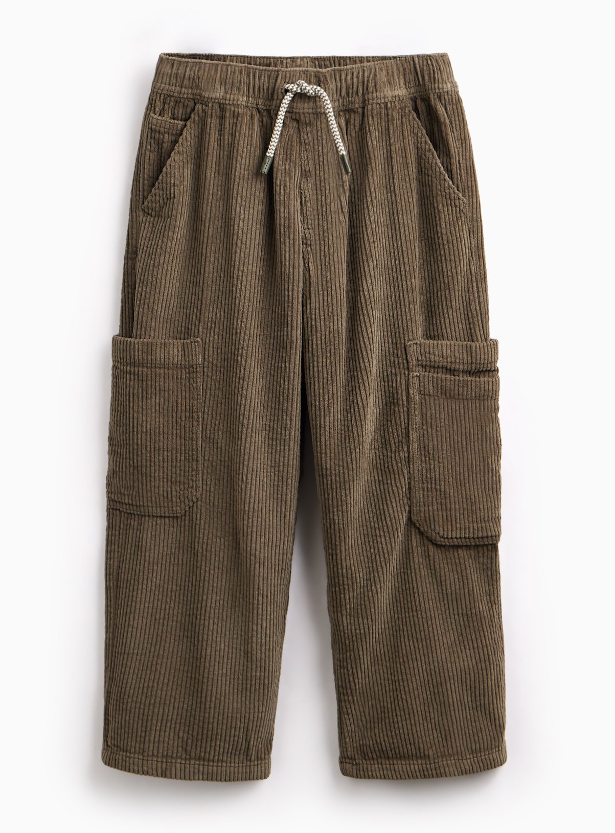 Khaki Cord Trousers 
