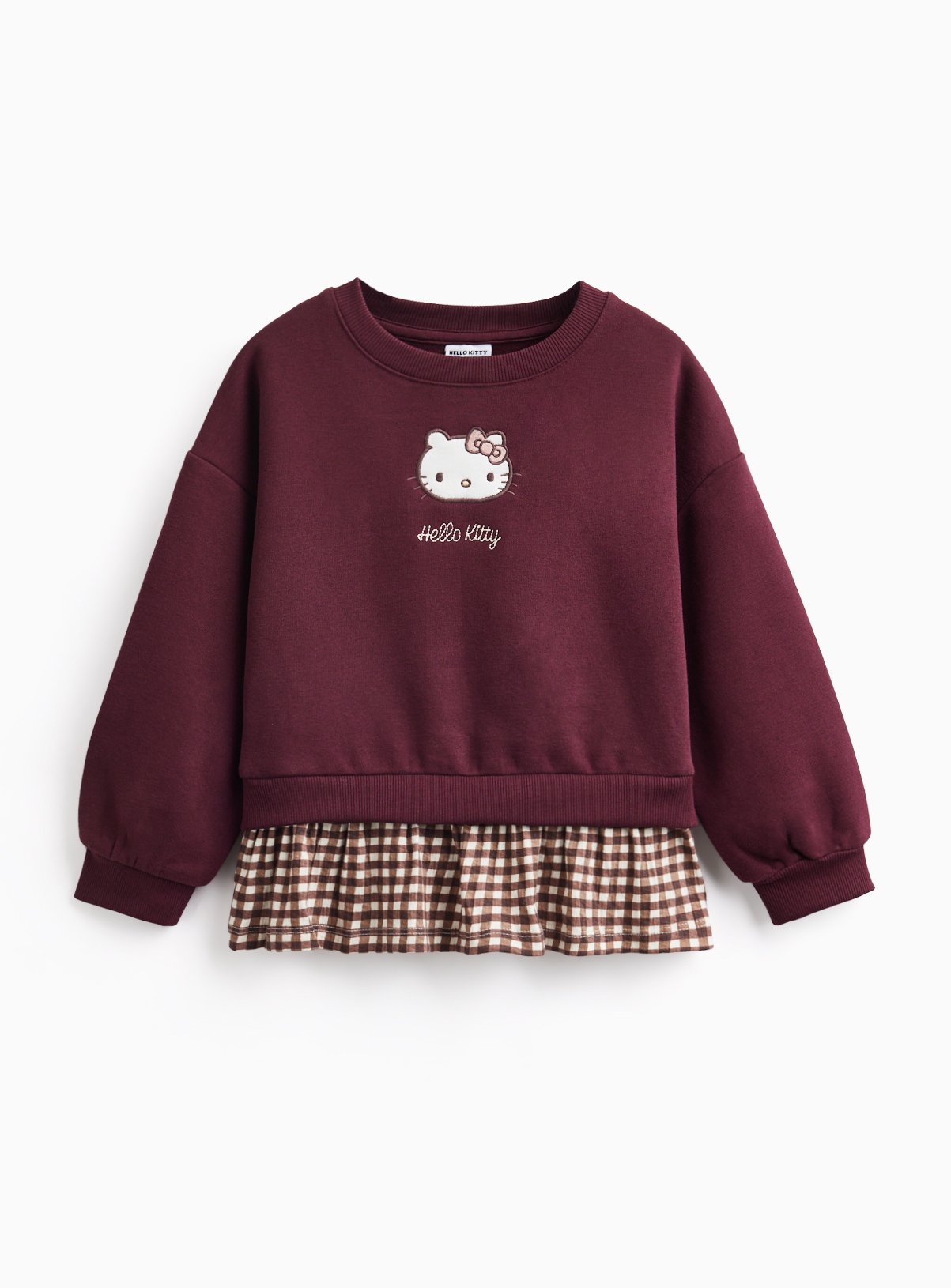 Hello Kitty Frill Hem Sweatshirt 7-8 years