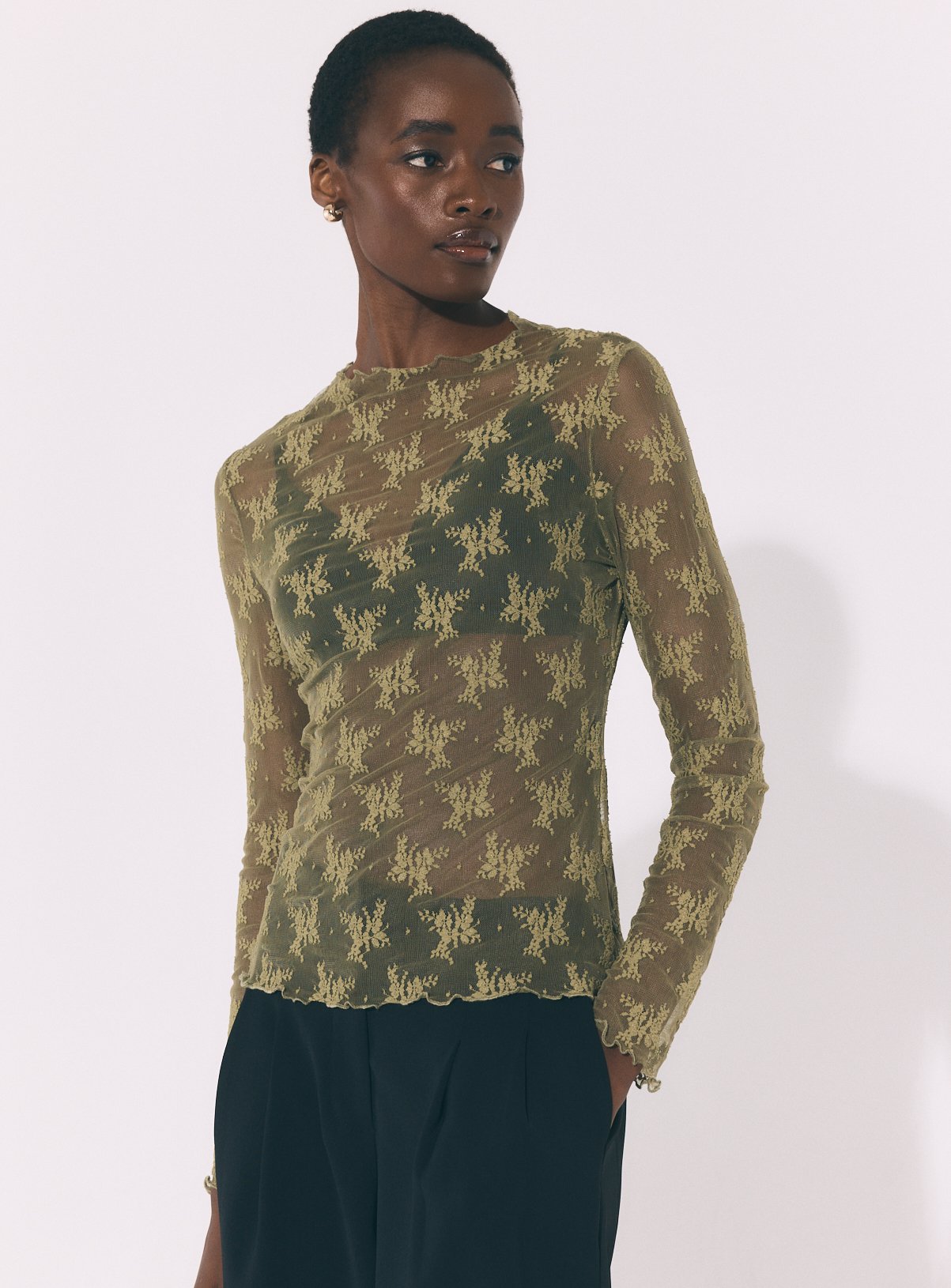 Lace Second Skin Top 