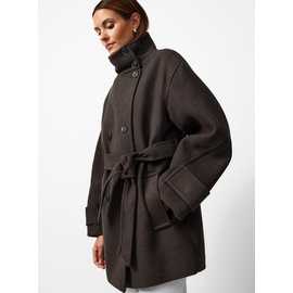 Funnel Neck Coat