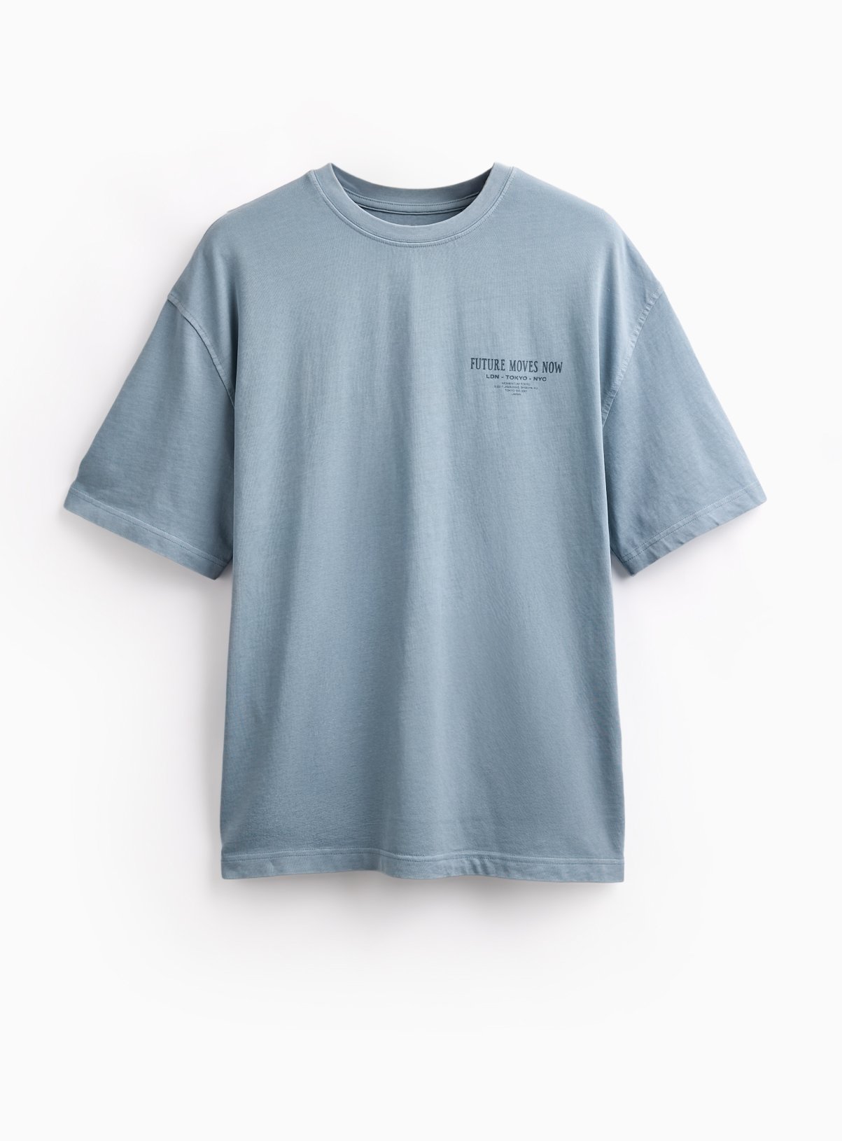 Light Blue Citrus Supply Graphic T-Shirt XXXL