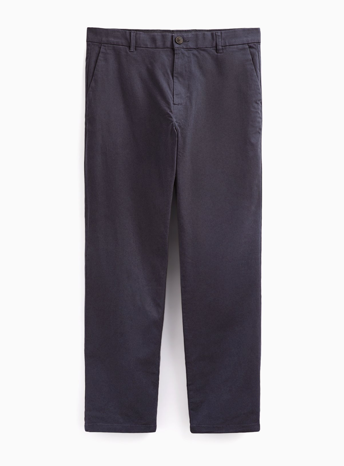 Charcoal Straight Leg Chinos 