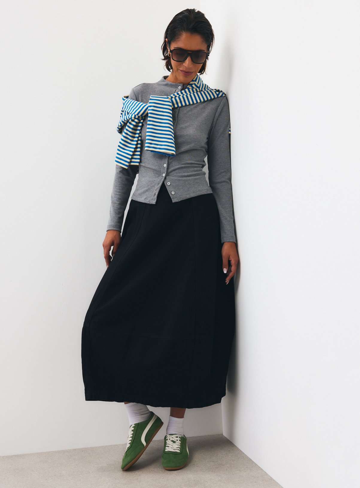 Tulip Denim Skirt 
