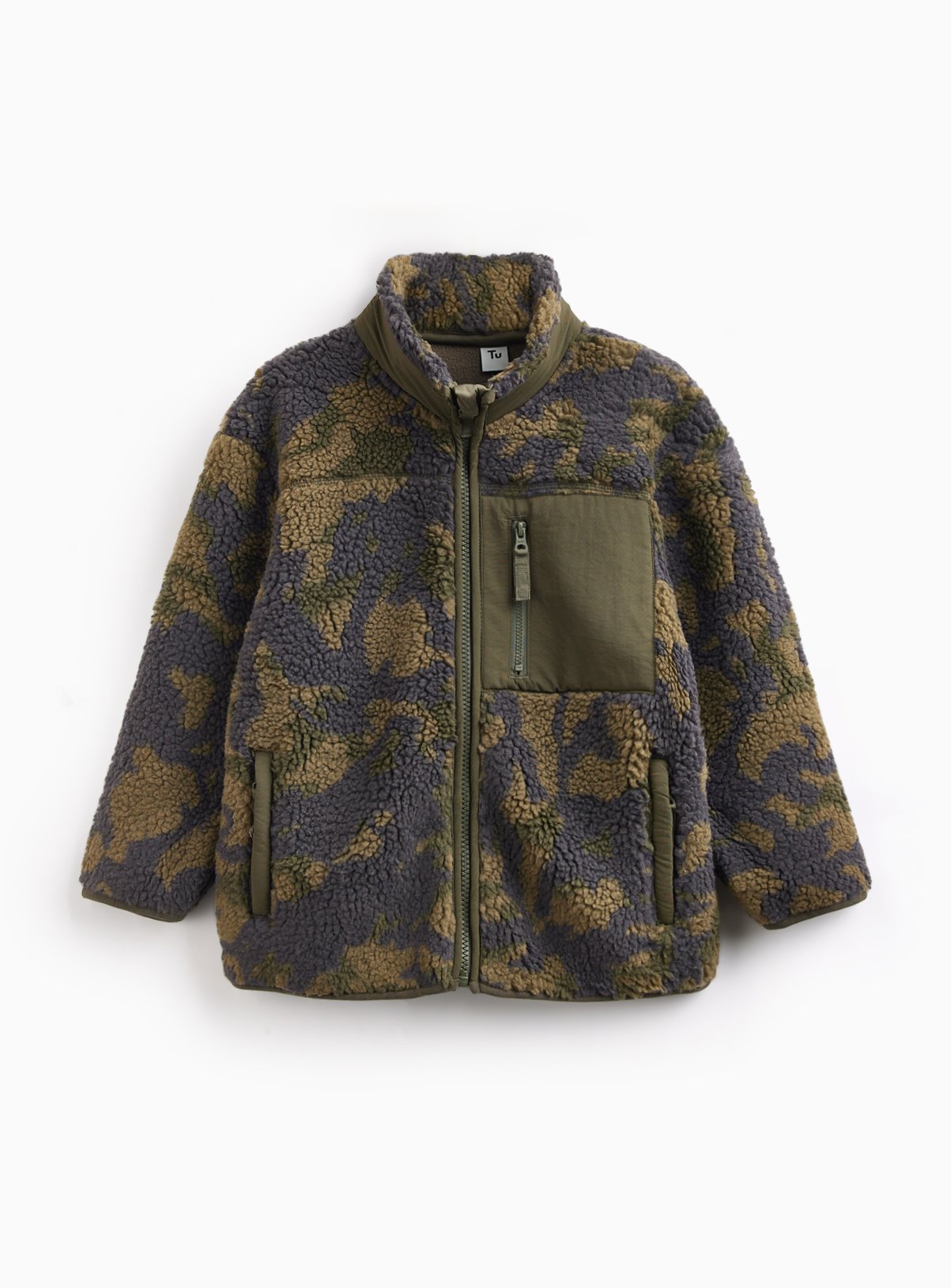 Camo Borg Jacket 
