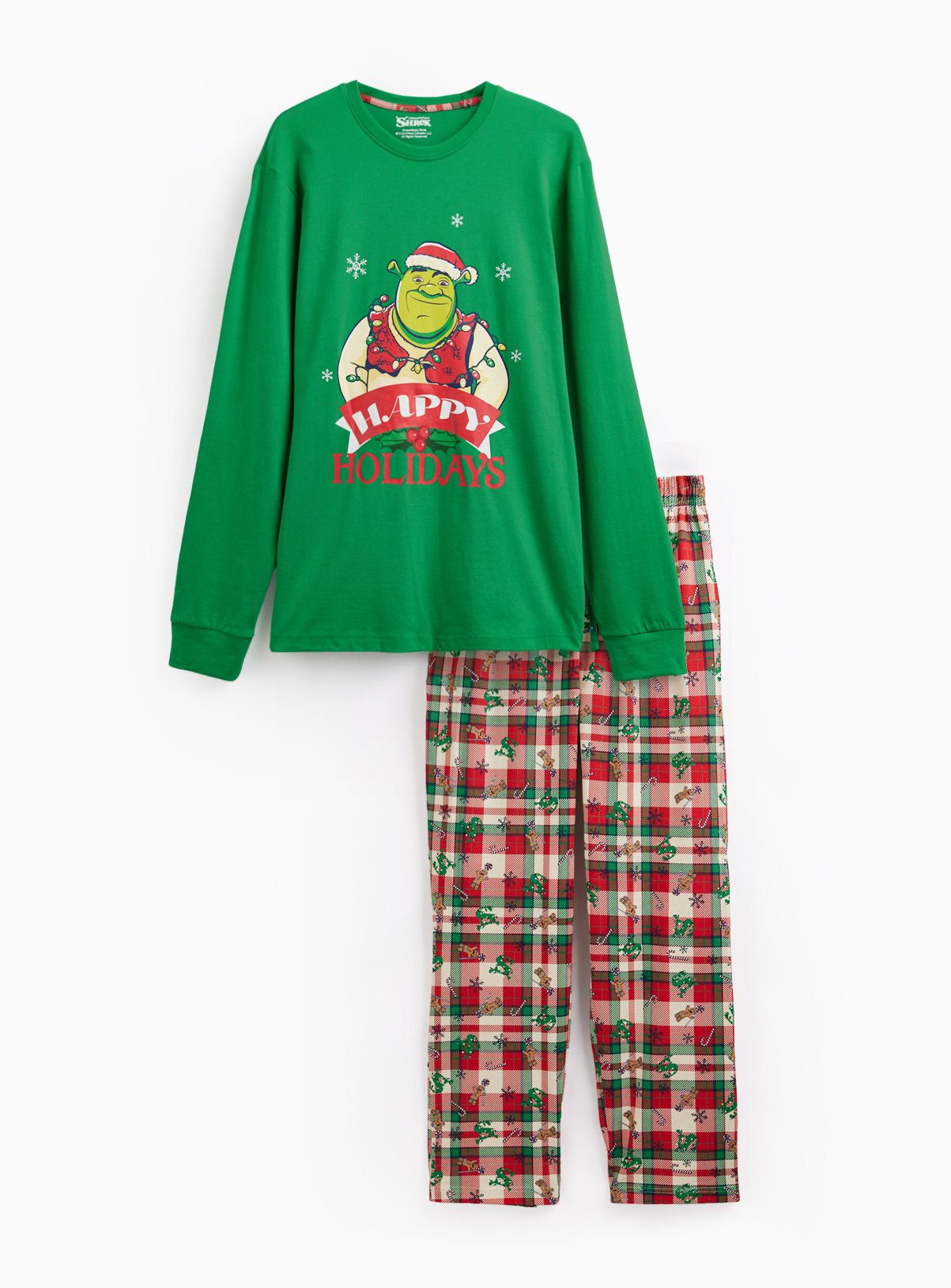 Christmas Green Shrek Pyjamas 