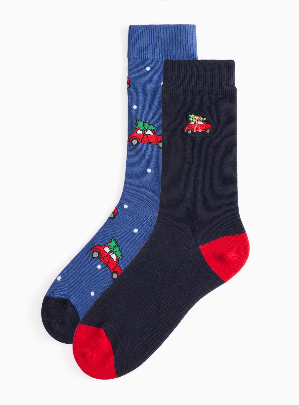 Driving Home for Christmas Novelty Socks 2-Pack 