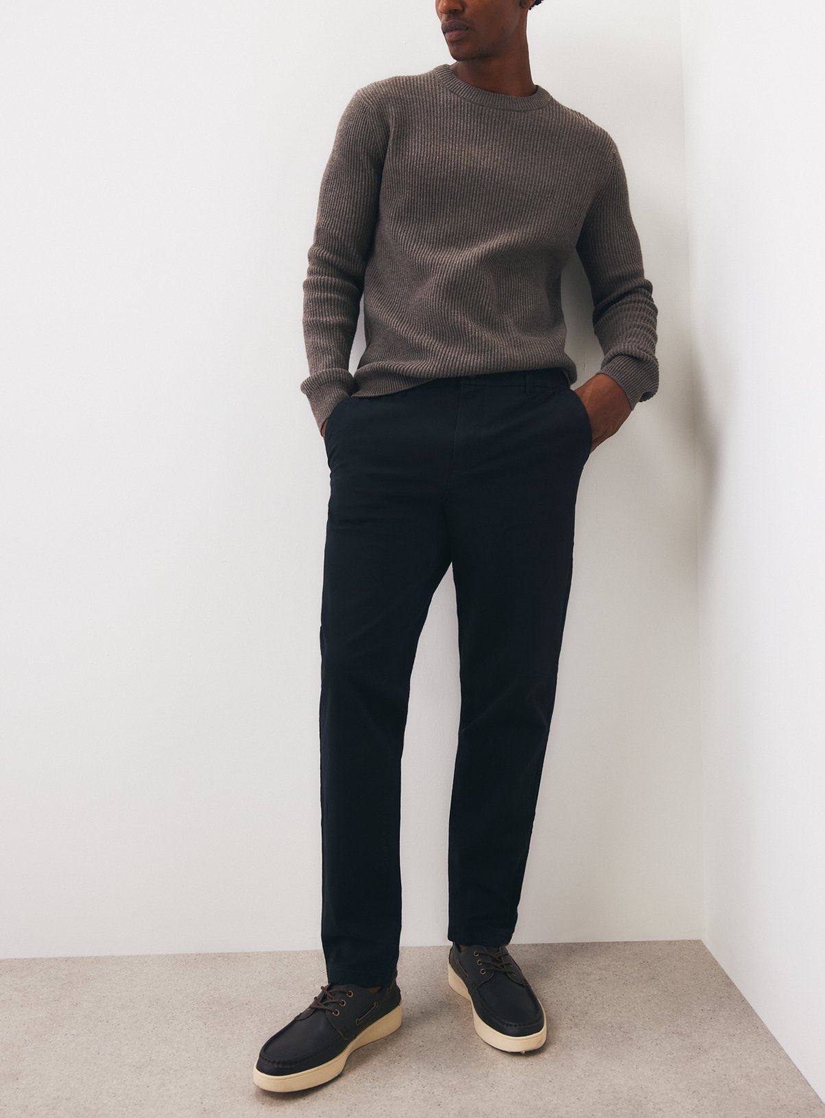 Ultimate Skinny Fit Black Chinos 
