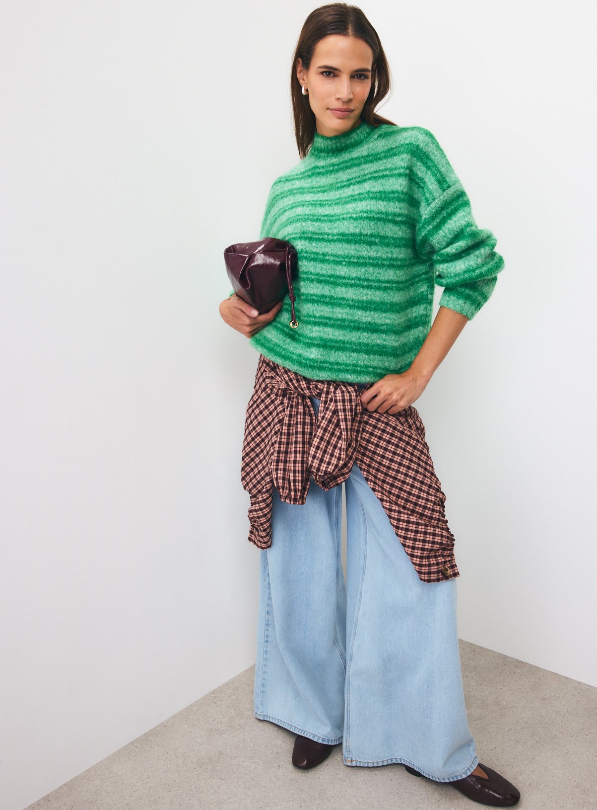 Striped Knit Jumper  