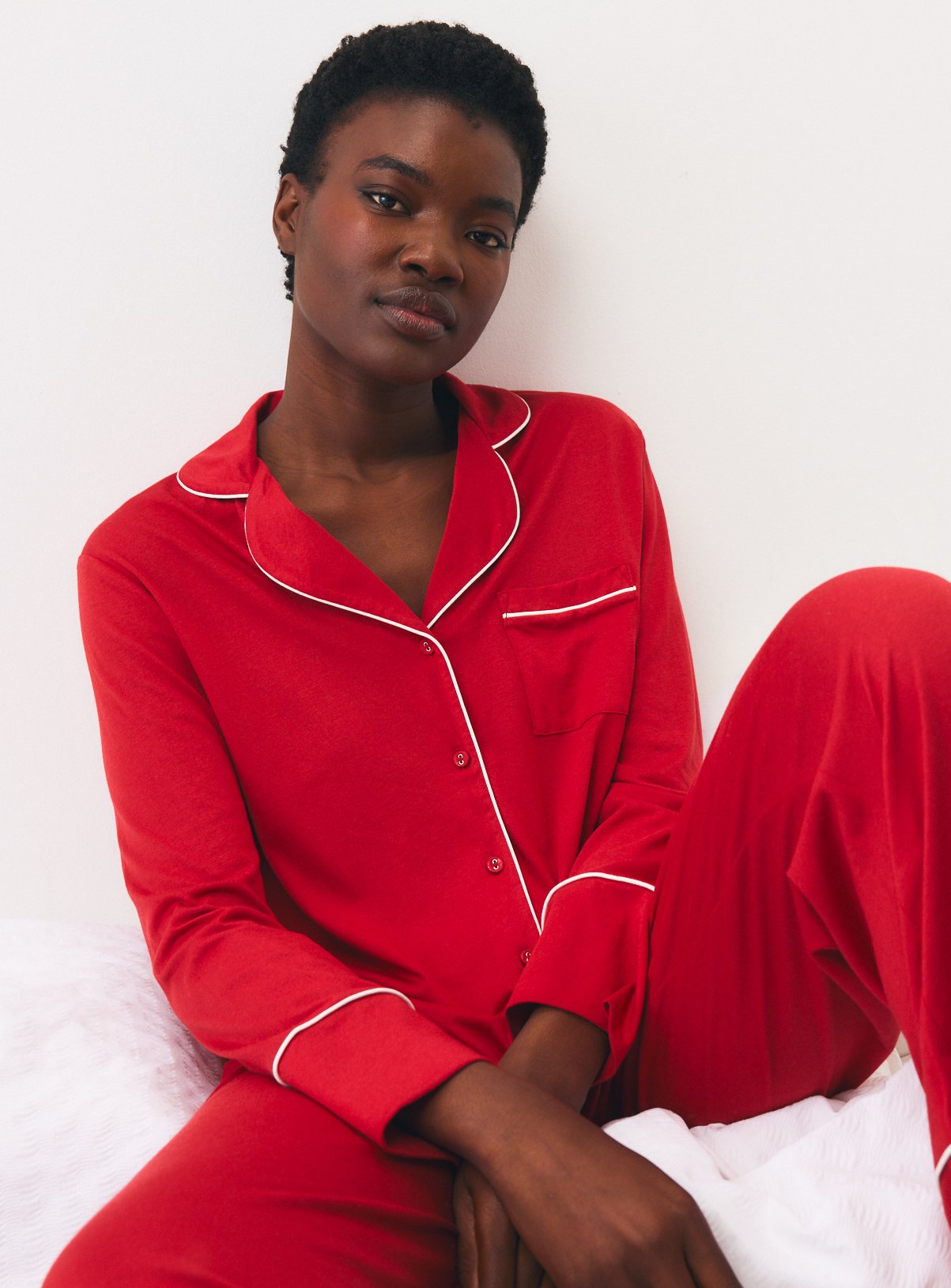Modal Blend Traditional Pyjama Set 