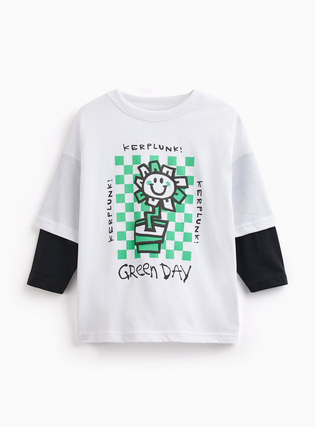 Greenday Mock Sleeve T-Shirt 