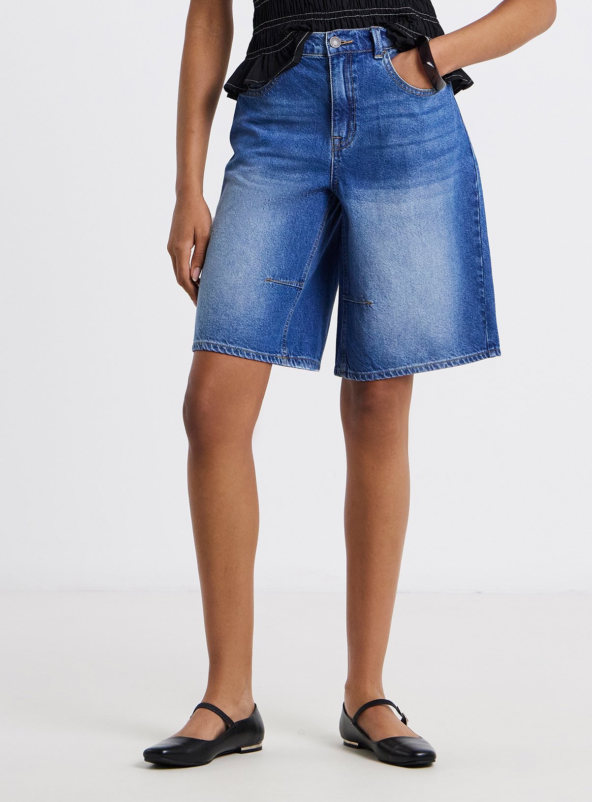 SIMPLY BE  Denim Jorts 14