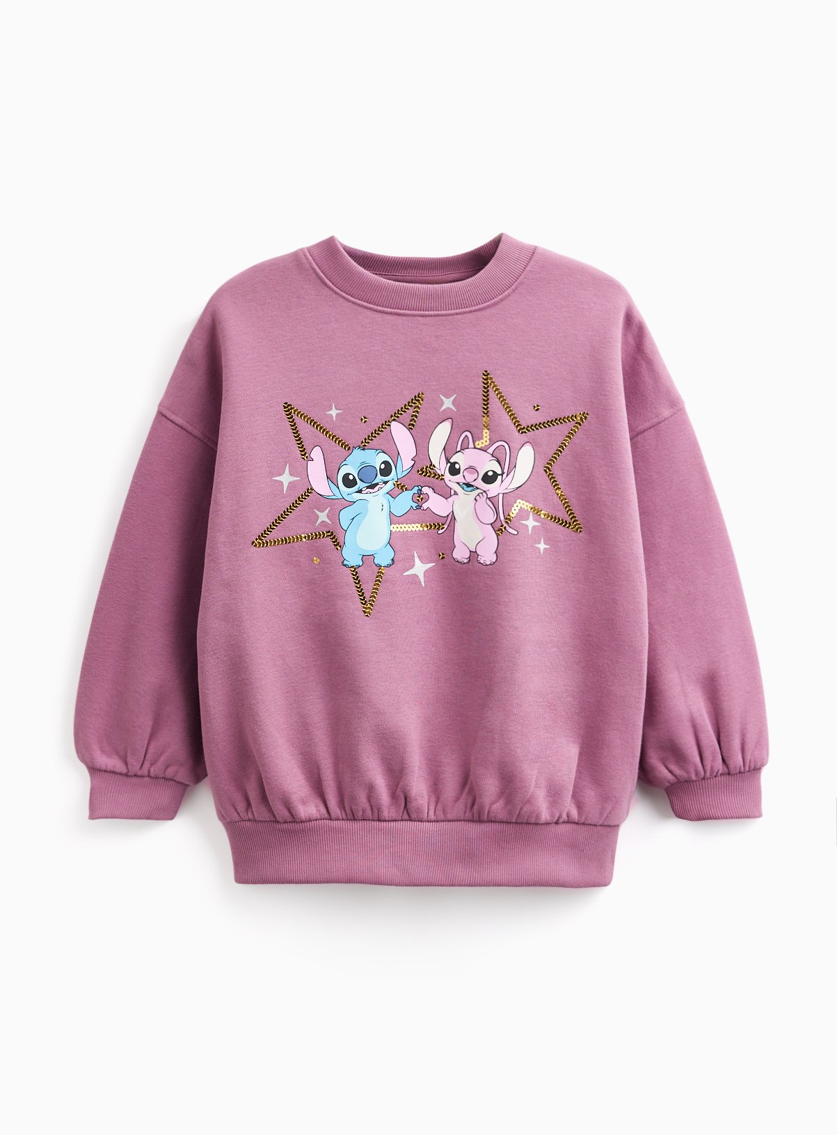Disney Stitch & Angel Christmas Star Sweater 