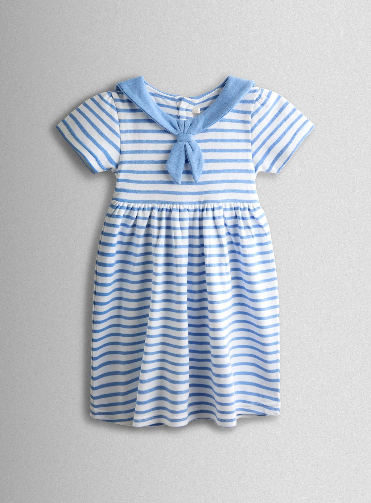 JOJO MAMAN BÉBÉ Short Sleeve Sailor Dress 