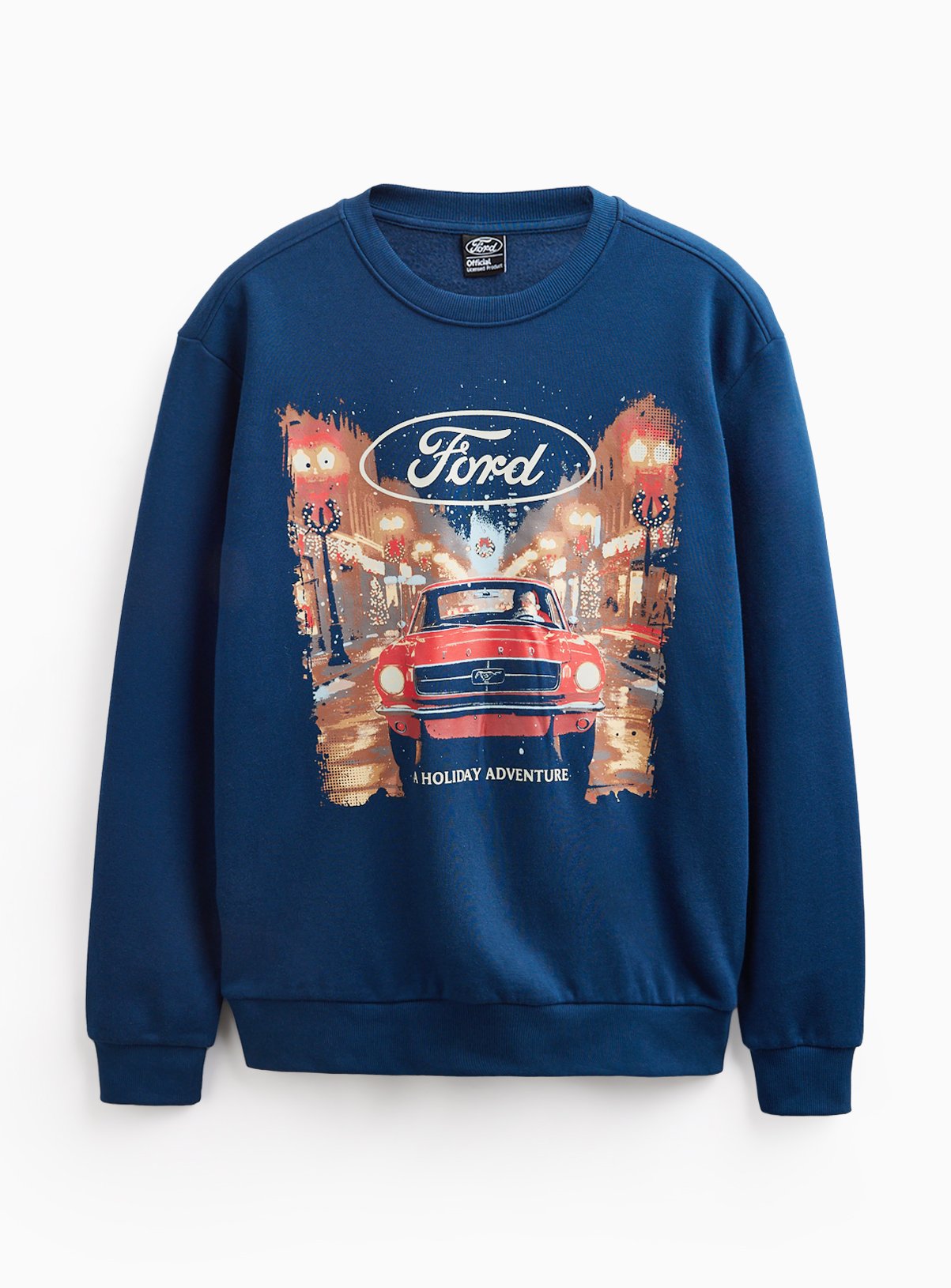 Ford Mustang Christmas Crewneck Sweater XXXL