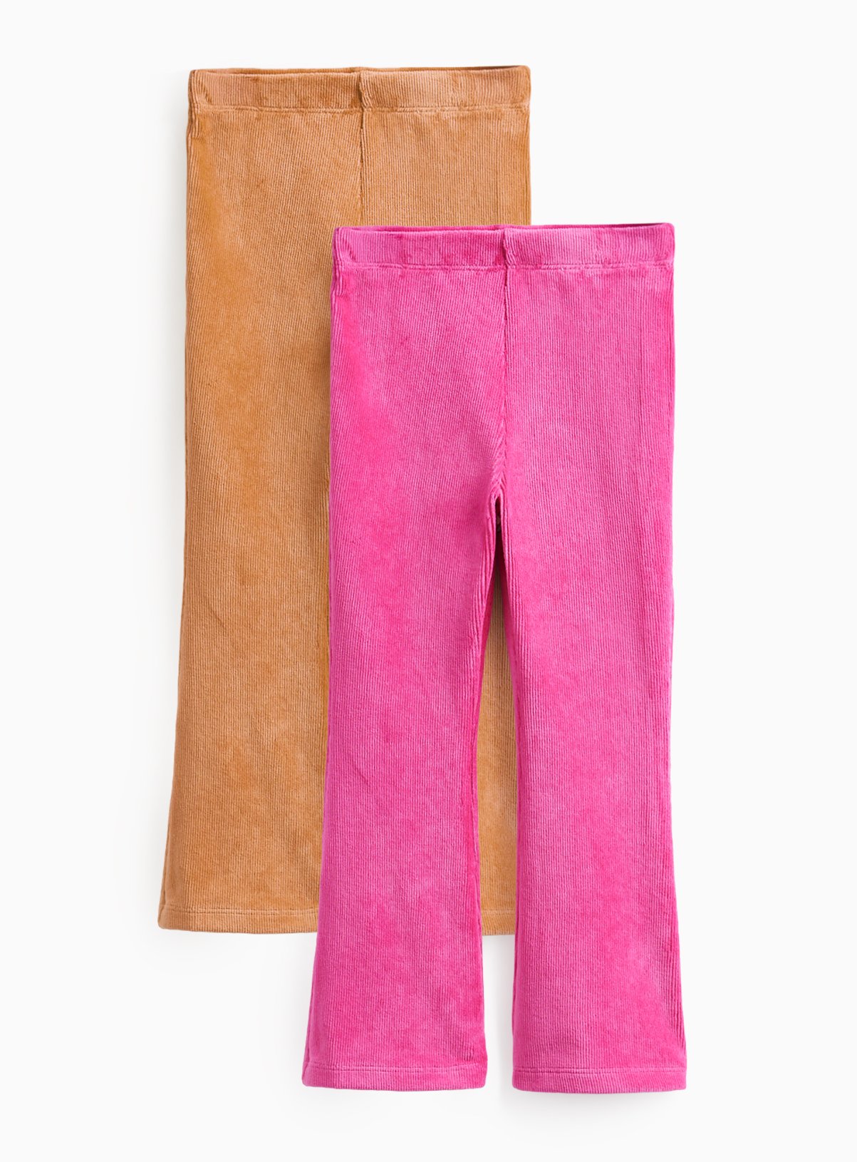 Cord Kick Flare Leggings 2-Pack 