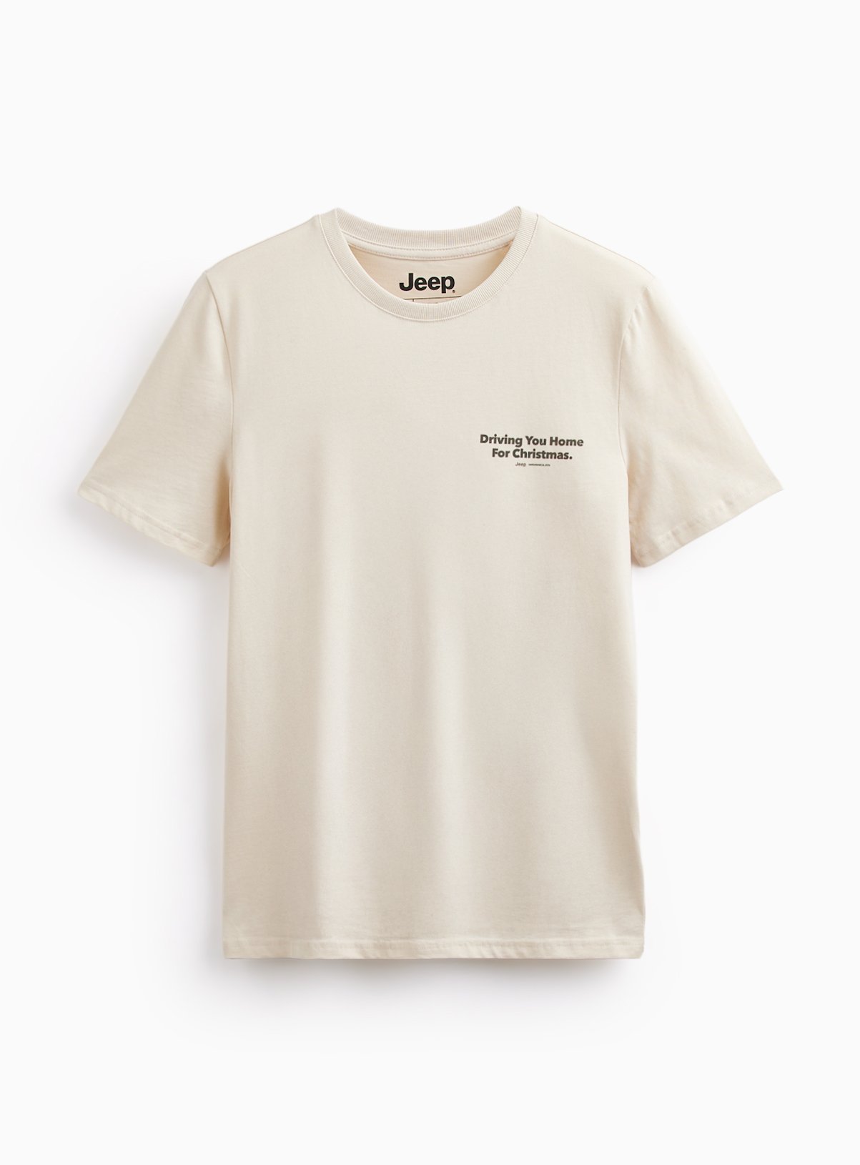 Jeep Driving Home for Christmas Regular Fit T-Shirt 