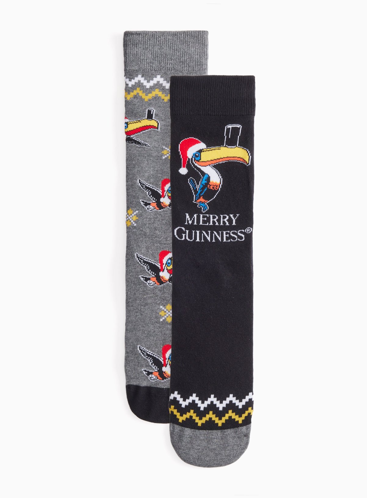 Guinness Toucan Christmas Ankle Socks 2-Pack 