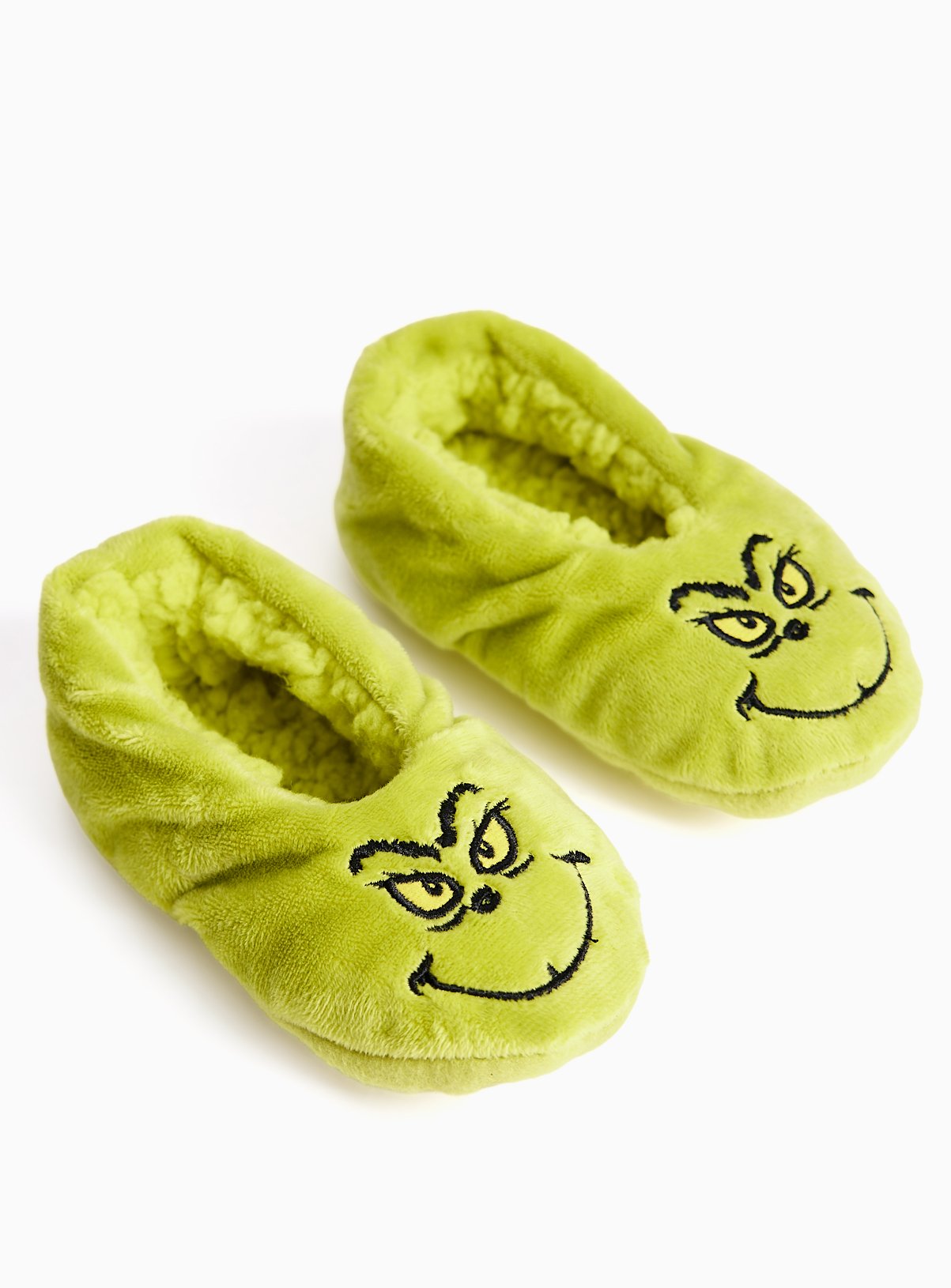 The Grinch Footsie Slippers 