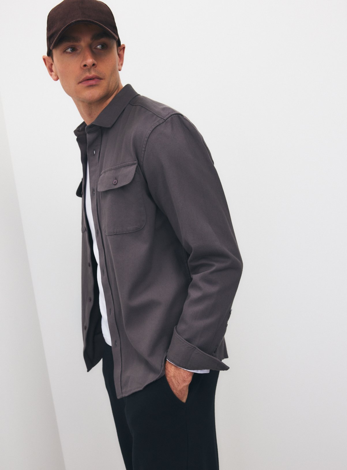 Plain Twill Shirt 