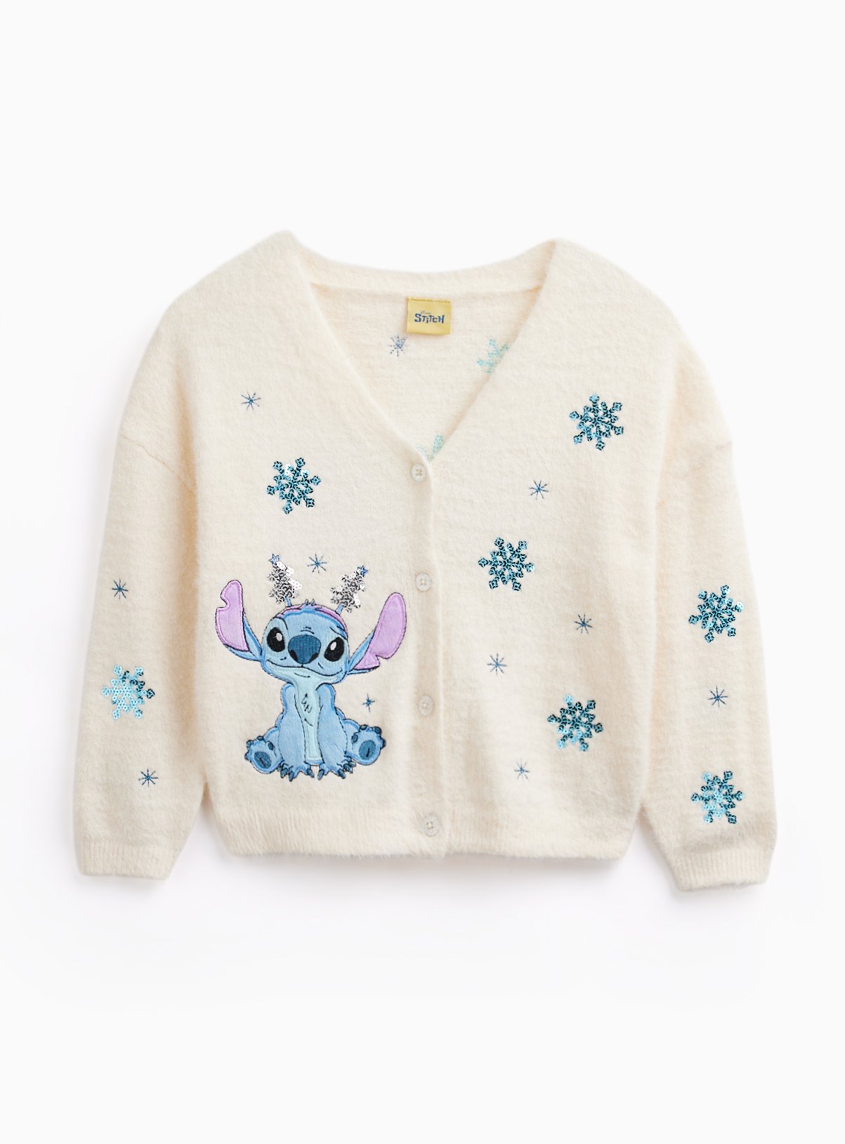 Disney Stitch Fluffy Cardigan 