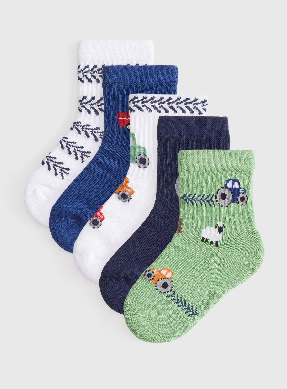 Tractor Sport Ankle Socks 5-Pack 