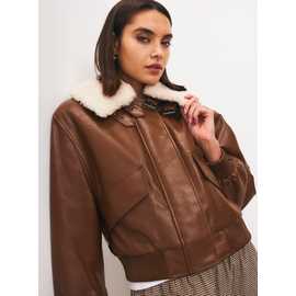 Brown Aviator Jacket