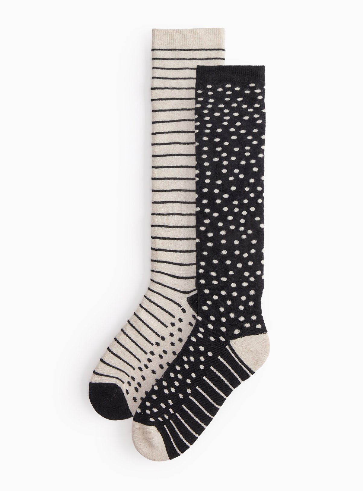 Mono Spot Knee High Welly Socks 2-Pack 