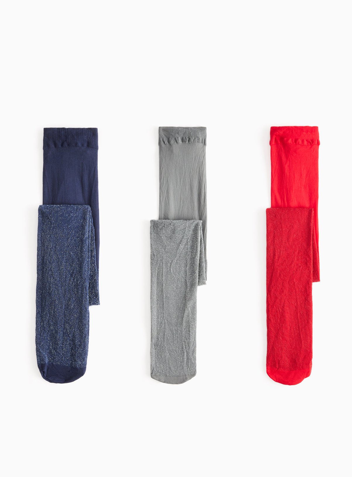 Silky 30 Denier Opaque Glitter Tights 3-Pack 3-4 years