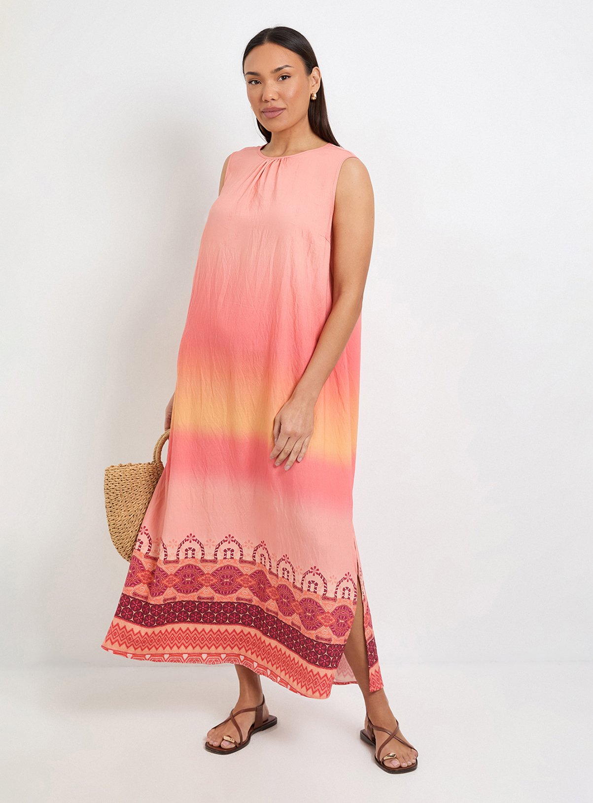 WALLIS Ombre Sleeveless Maxi Dress