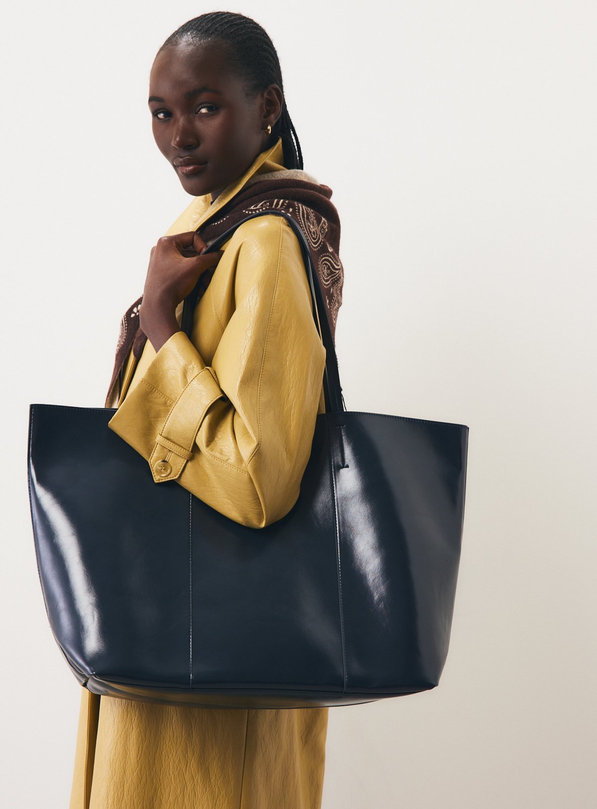 High Shine Tote Bag One Size