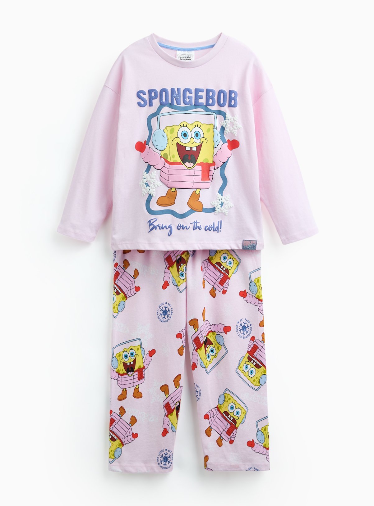 Pink SpongeBob SquarePants Pyjamas 