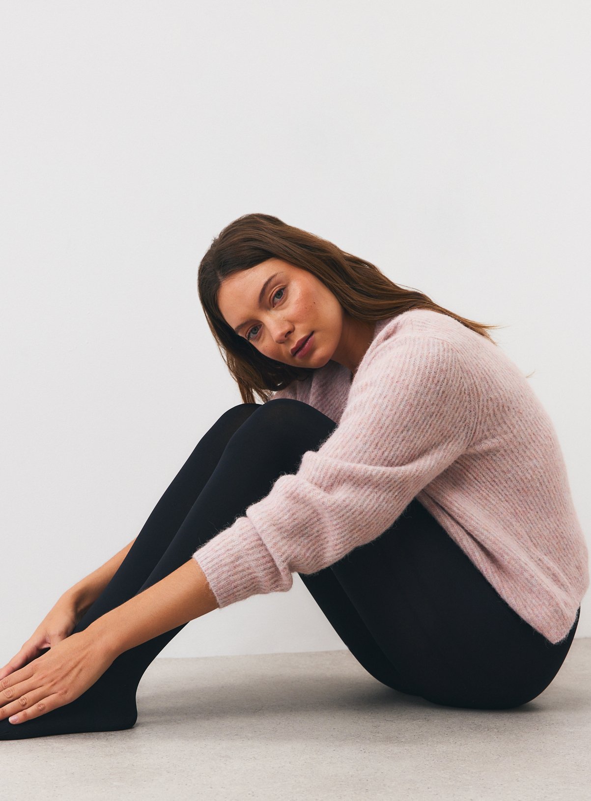 30 Denier Thermal Fleece-Lined Tights 