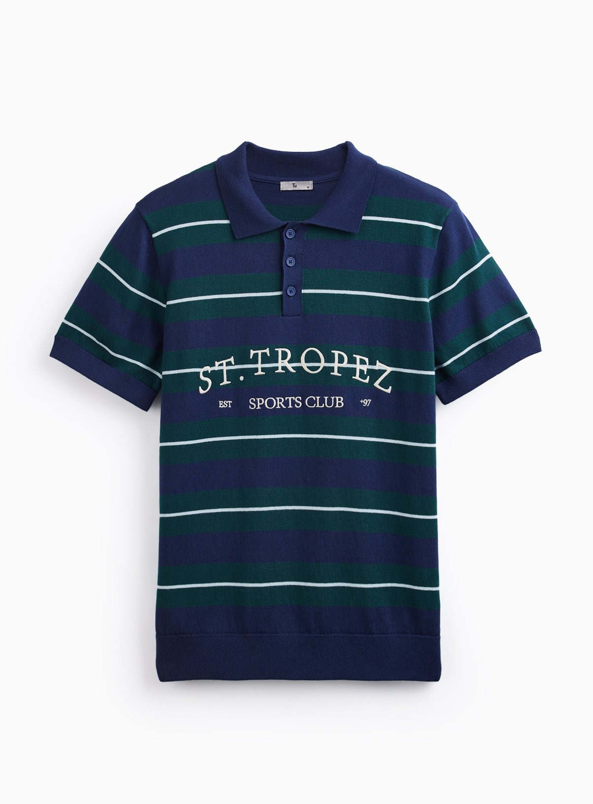 St Tropez Knitted Polo 