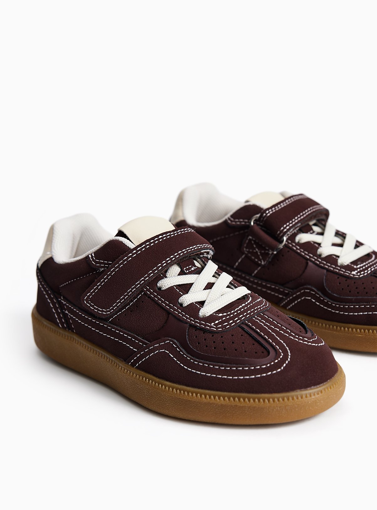 Burgundy Trainers 