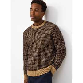 Brown Dogtooth Jumper