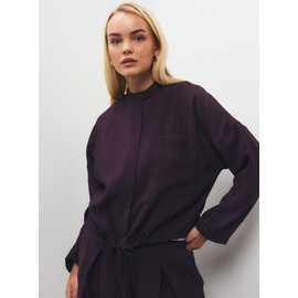 Funnel Neck Shacket