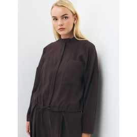 Funnel Neck Shacket