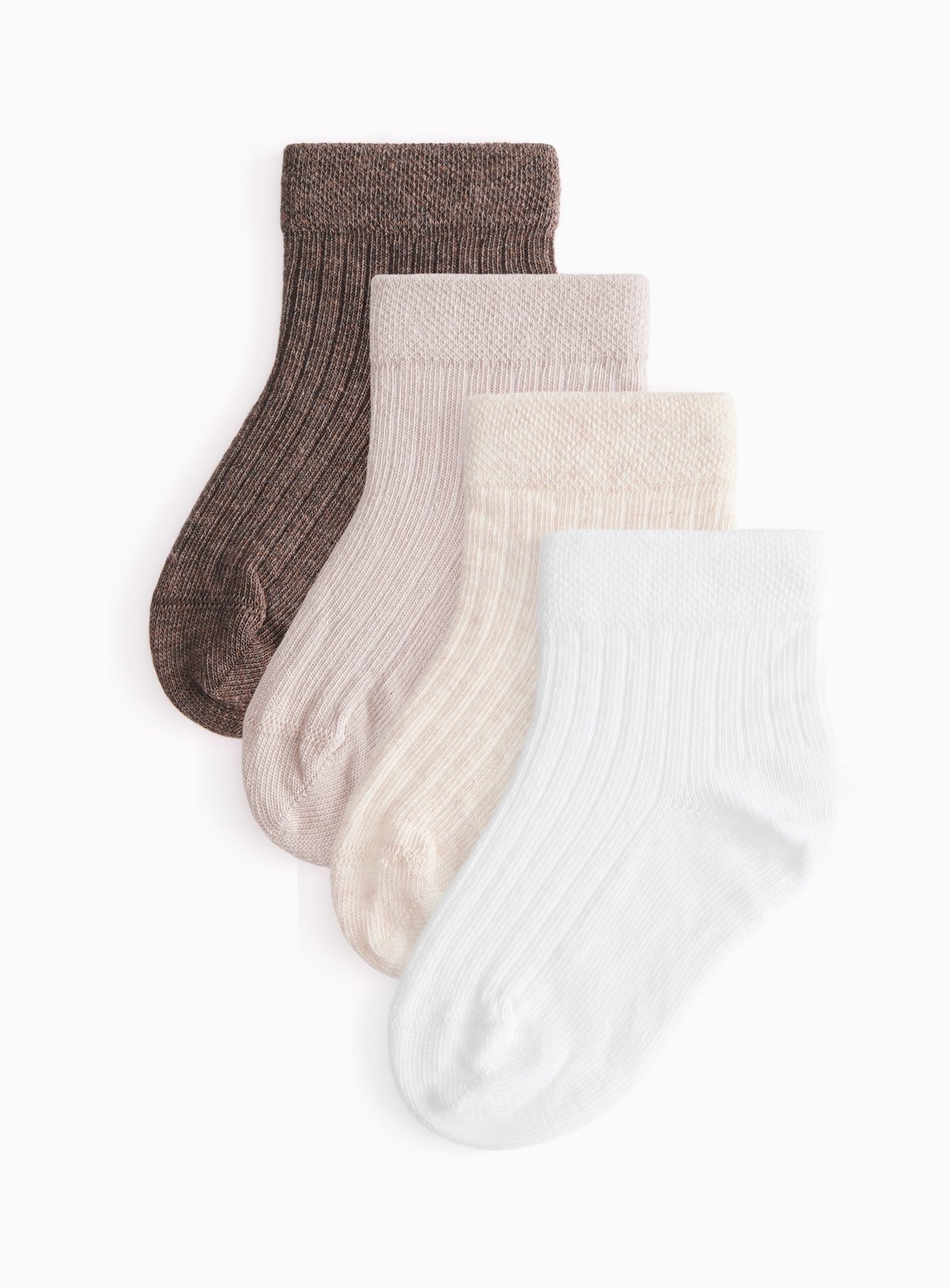 Beige Socks 5-Pack 