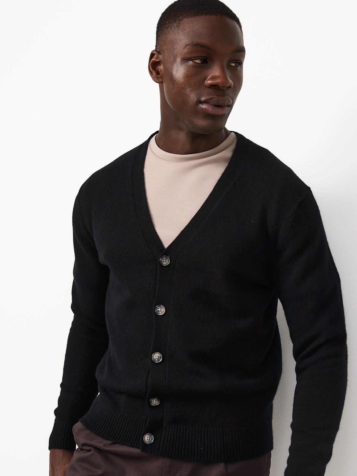 Pure Lambswool Cardigan 