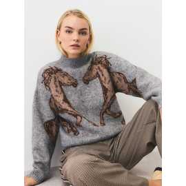 Grey Horse Jumper