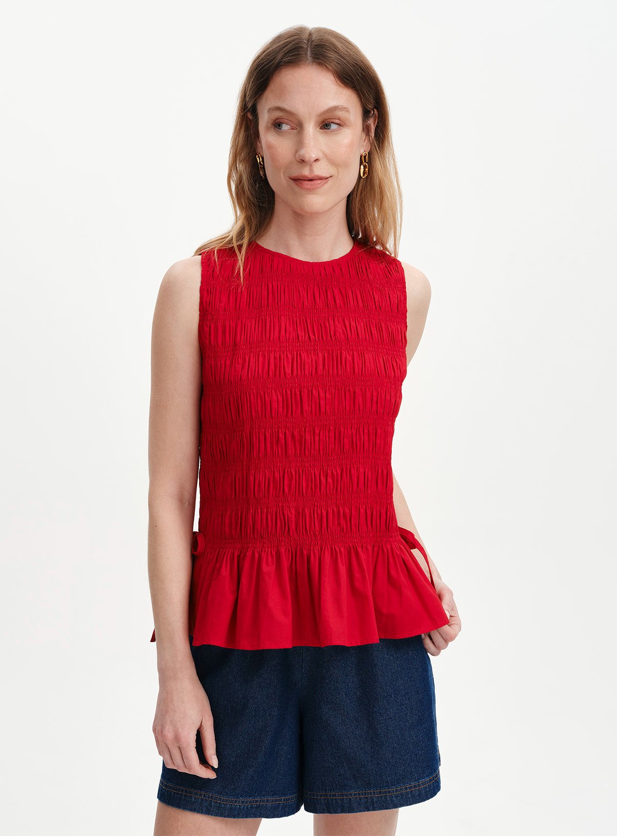 FINERY Malani Top Red 