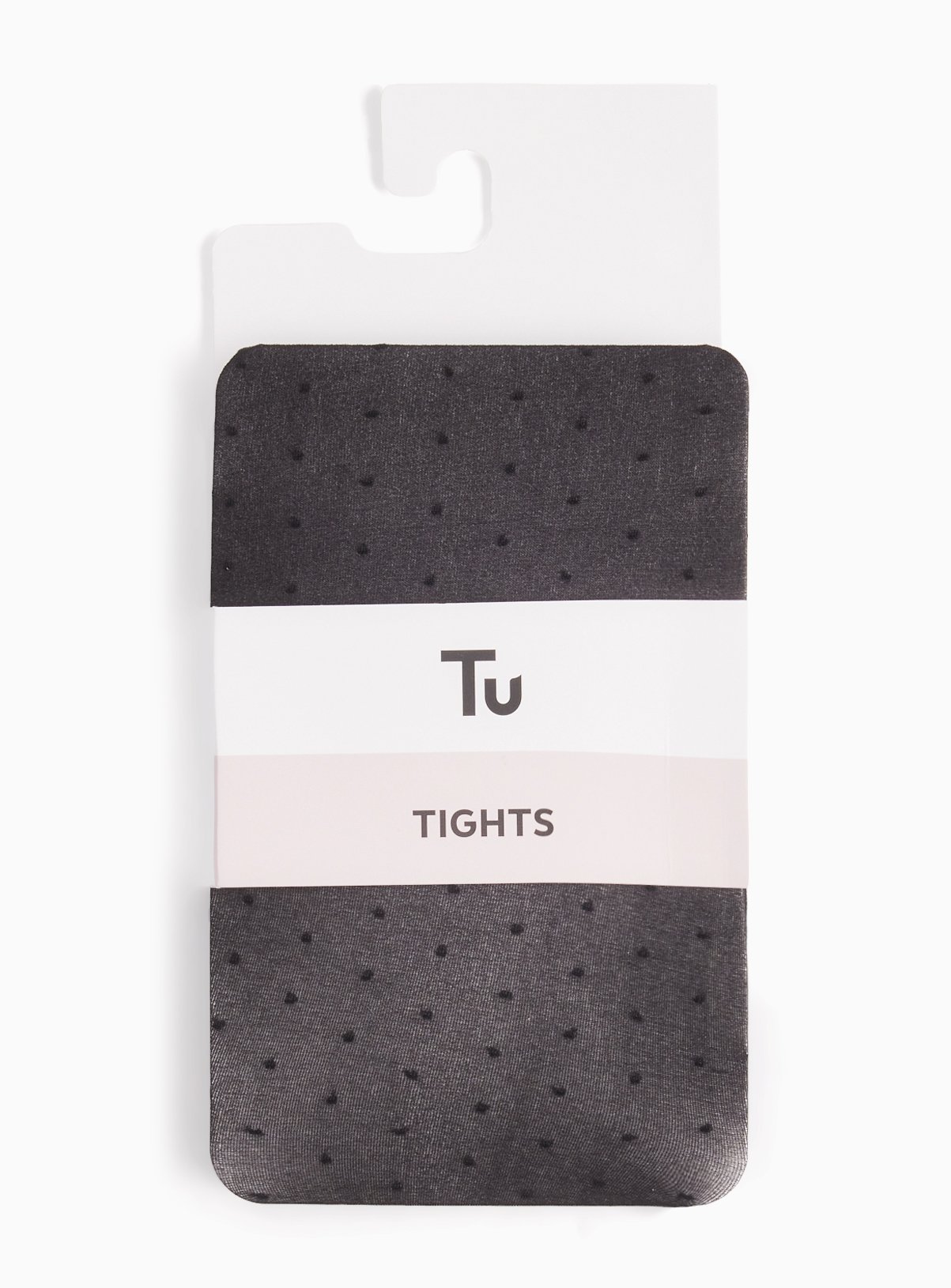 Black Microspot Tights 