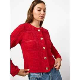 Patchwork Knitted Cardigan