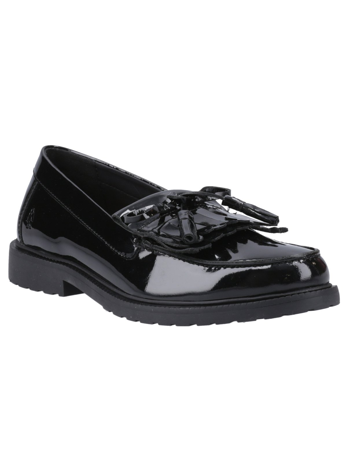 HUSH PUPPIES Verity Kiltie Patent Loafers 