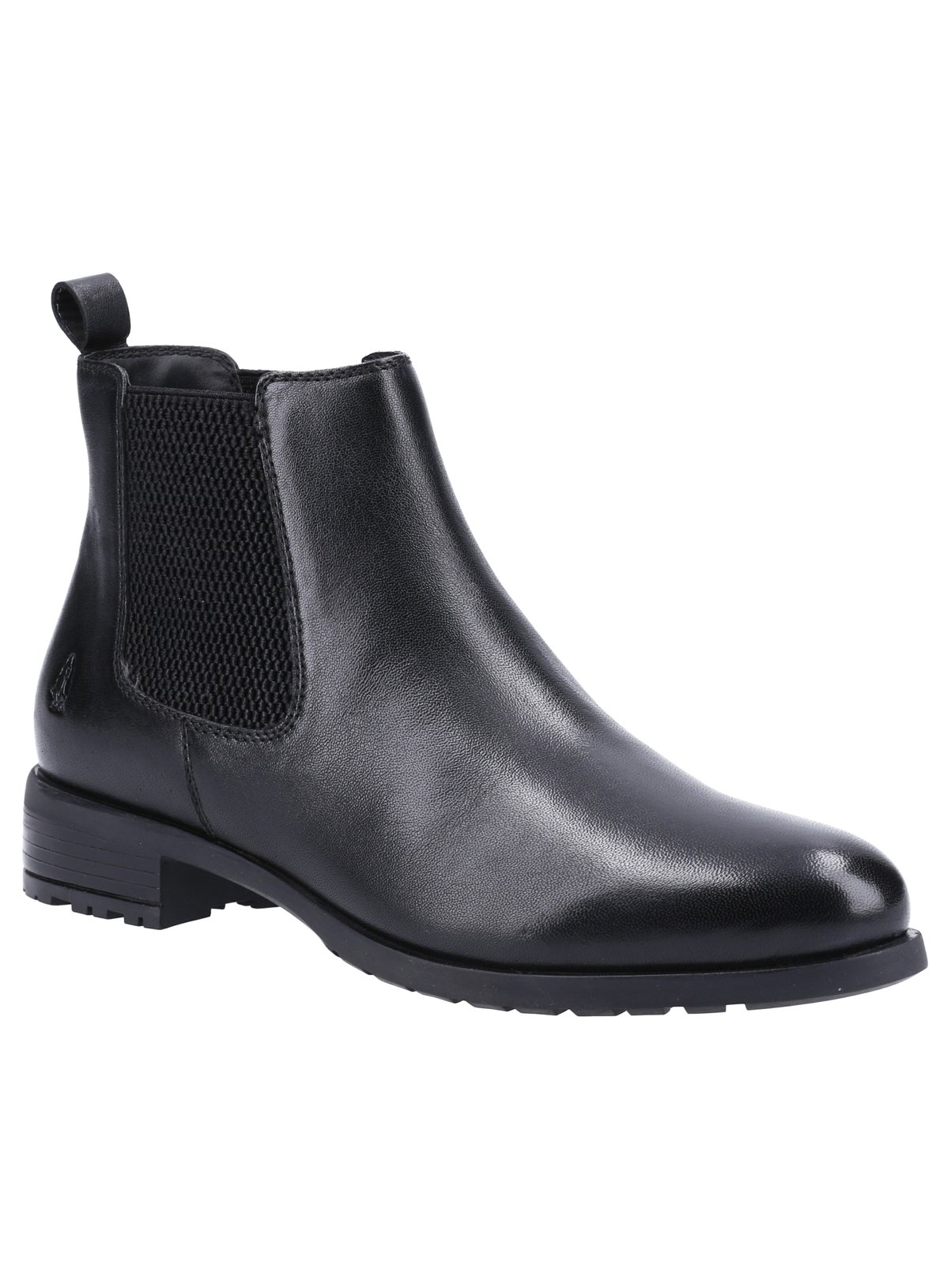 HUSH PUPPIES Sammie Leather Chelsea Boots Black 