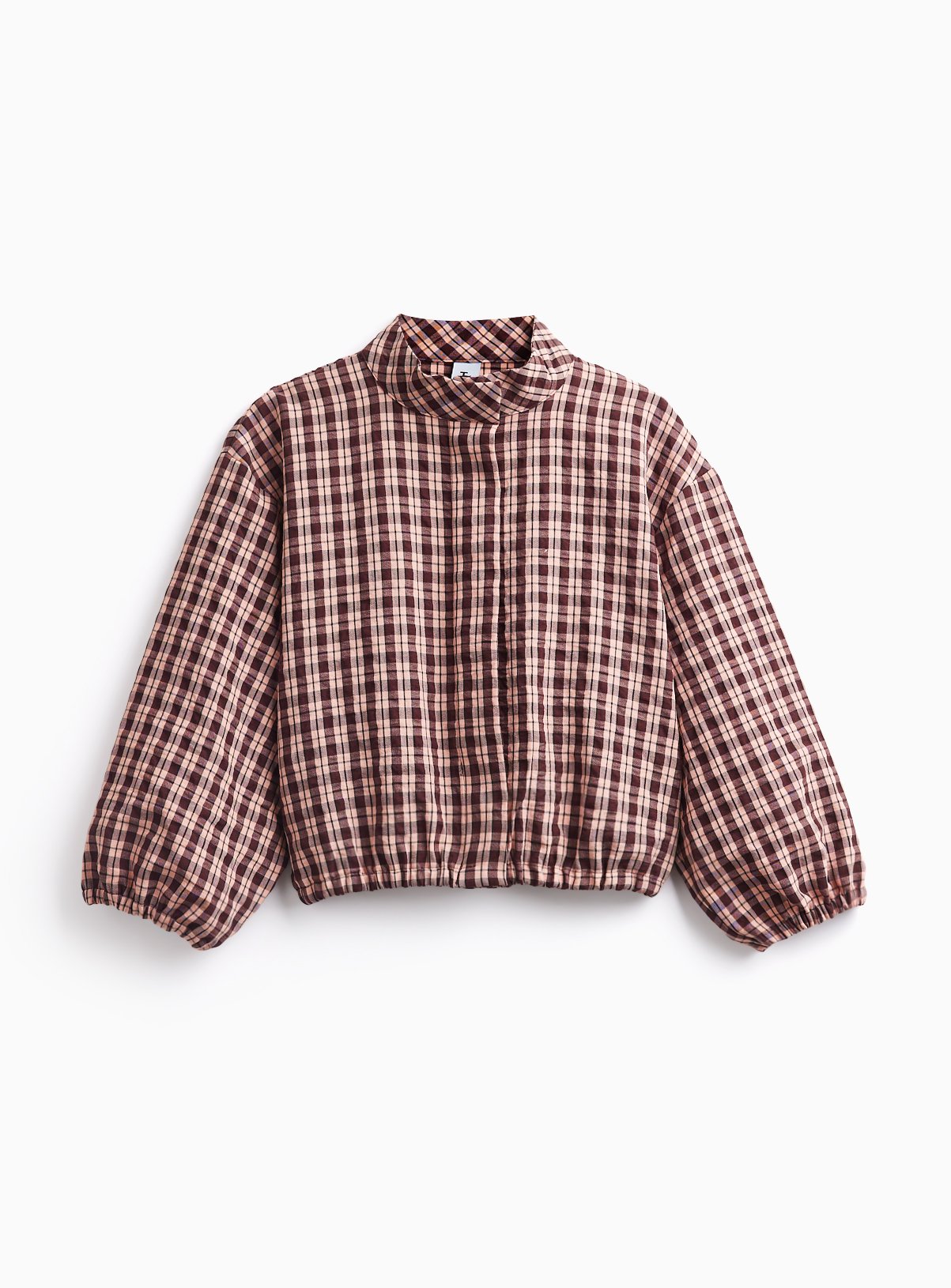 Pink Preppy Check Shacket  