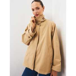Camel Tech Parka Jacket
