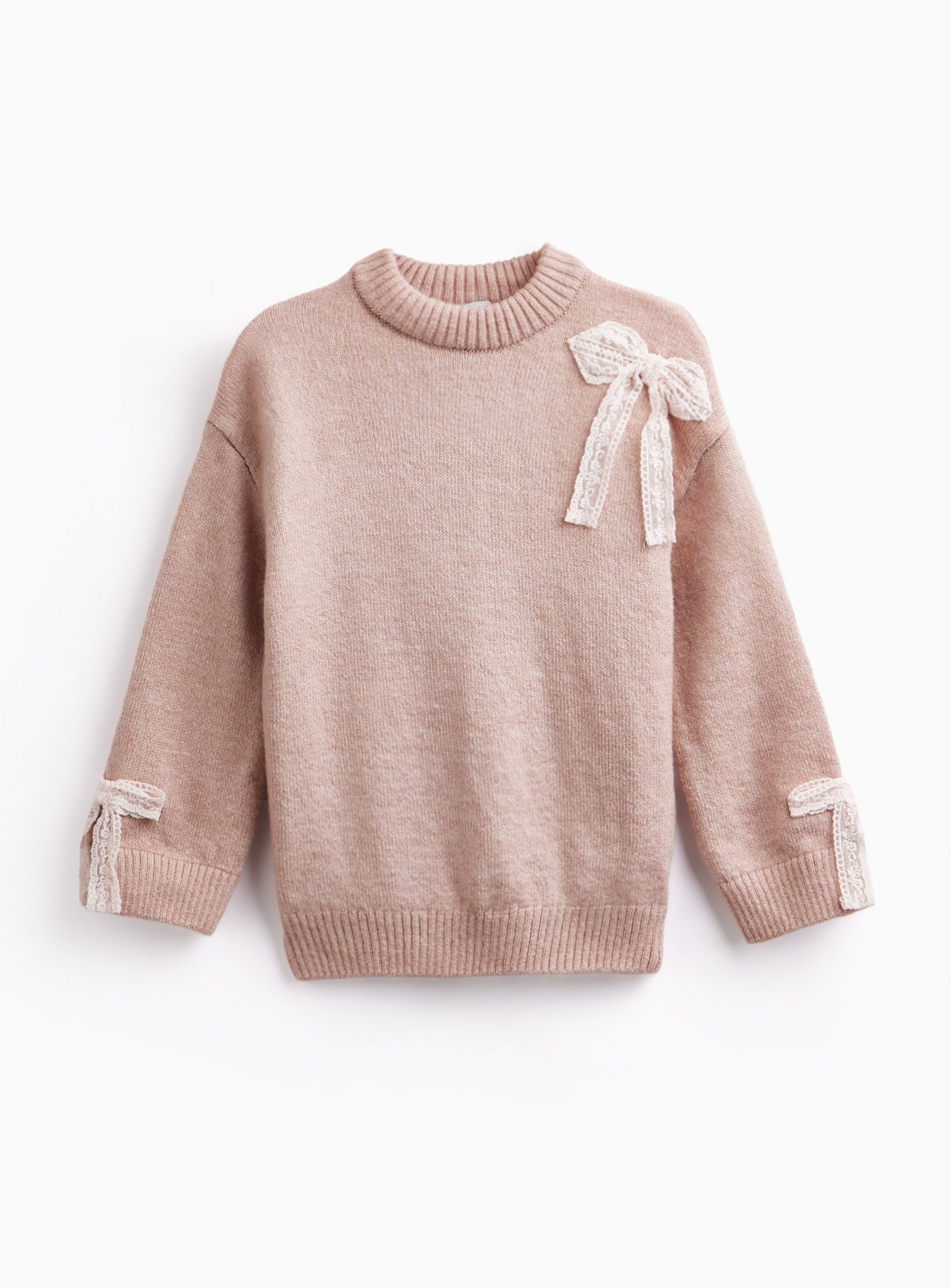 Lace Bow Jumper 