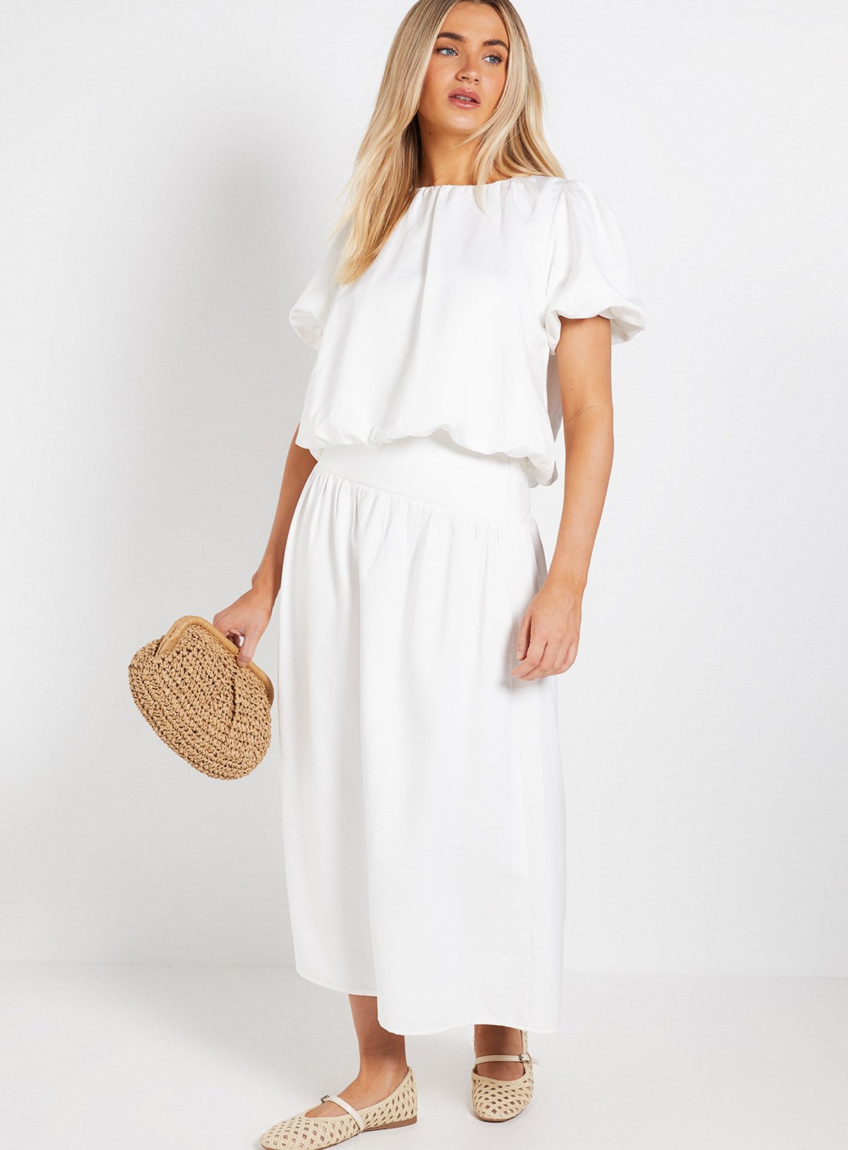 DOROTHY PERKINS Dropped Shaped Waist Skirt 