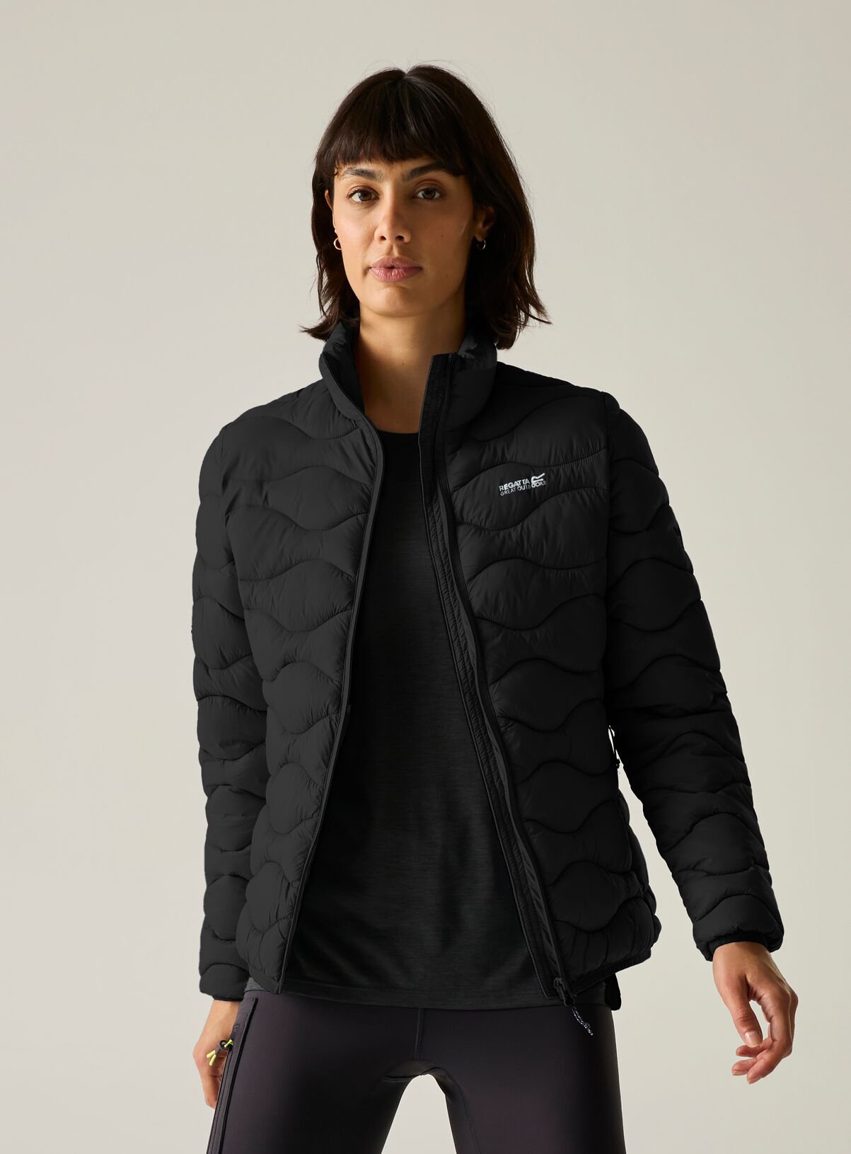 REGATTA Hydi Water Repellent Padded Jacket Black 
